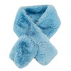 Lina & Lily Faux Fur Pull-Through Women's Winter Collar Scarf