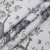 Laura Ashley Belvedere Window Curtains with Rod Pocket, 96-inch Length,