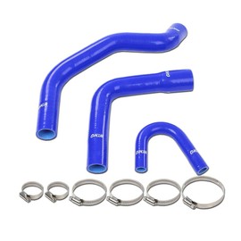 CRODESSIGN Radiator Hose Kit Blue Compatible with Jeep 1972-1981 Amc Cj5 Cj6 J10 J20 Wagoneer 304 360 V8