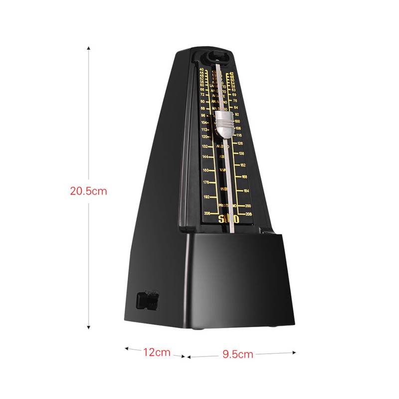 Standard Universal Mechanical Metronome ABS Material for Guitar Violin Piano