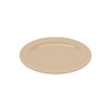 GET DP-506-T-EC Melamine Round Appetizer Plates, 6.5", Tan (Set of