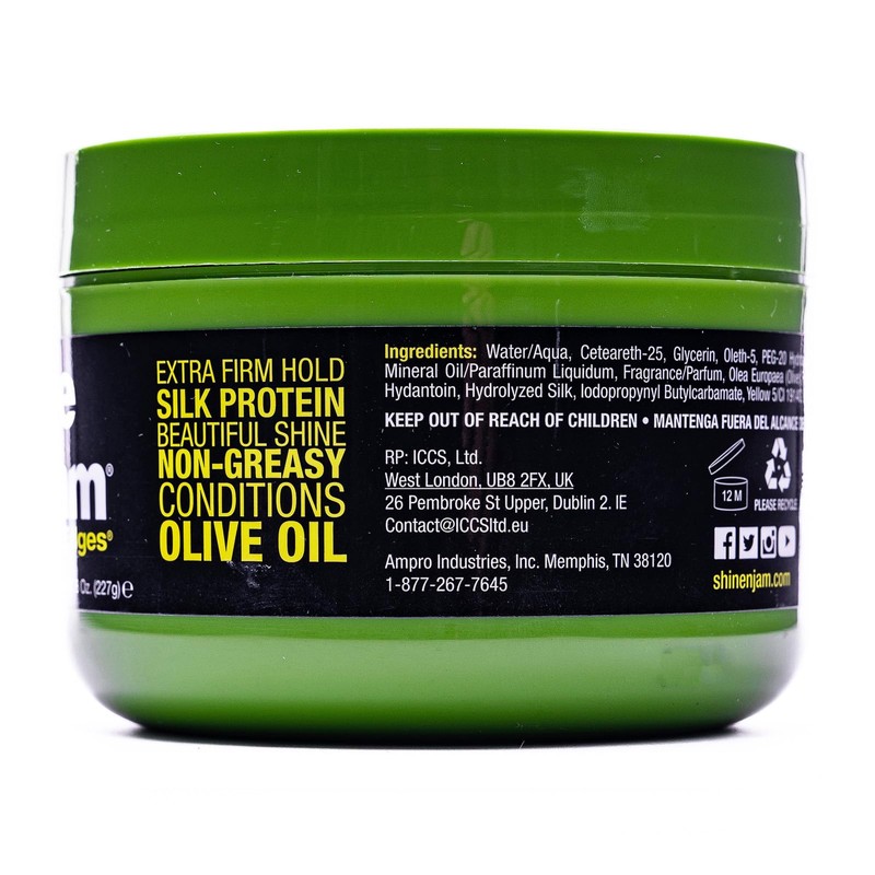 Ampro Shine-n-Jam Edges - Excellent for Taming Fringe, Ponytails, and