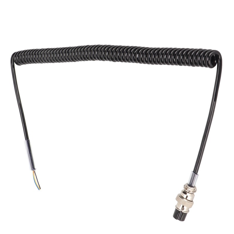 Radio Microphone Cable Replacement Female Hand Mic Cord with Prewired