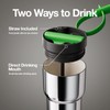 CHAKO LAB Stainless Steel Insulated Water Bottle with Two Drinking