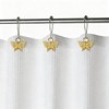 Set of 12 Butterfly Decorative Shower Curtain Hooks Garden Nature