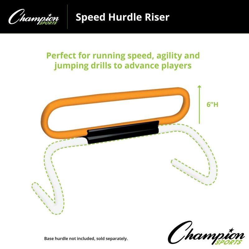 Champion Sports Speed Hurdle Riser