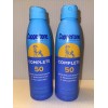 Coppertone Lot of 2- Coppertone Complete SPF 50 -Sunscreen Spray