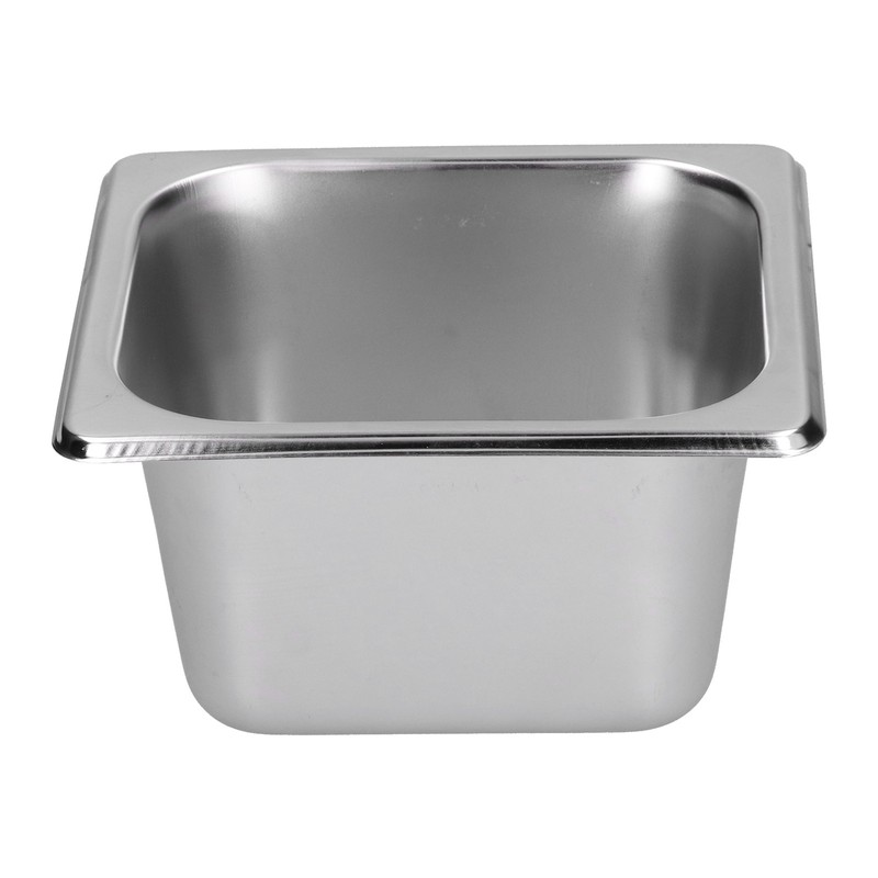 Stainless Steel Basin Food Bowl Buffet Basin Insulation Counter Basin