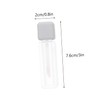 TOVINANNA 5pcs Lip Gloss Tubes with Cover Refillable Empty Lip