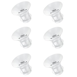 Flange Inserts 19mm 6PCS Compatible with Momcozy S9/S9pro/S10/S12/S12pro/Spectra/Medela/TSRETE 24mm Shields/Flanges Wearable Breast Pump,Reduce 24mm Tunnel Down to Correct Size