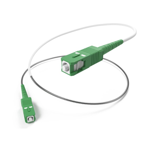 SpeedaLite 1M Armored SC/APC to SC/APC Fiber Optic Internet Cable