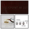ACANII - For 1986-1997 Nissan D21 Hardbody Pickup Red Smoked