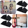 Geelin 4 Pcs Pet Gate Support Feet Freestanding Dog Gates