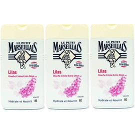 Le Petit Marseillais Pack of 3 Extra Soft Lilac Shower Cream 250ml