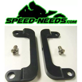 SPEED-NEEDS PERFORMANCE SUZUKI GSXR1000 RADIALLY MOUNTED FRONT END LOWERING STRAP BRACKETS GSX1000R GSXR