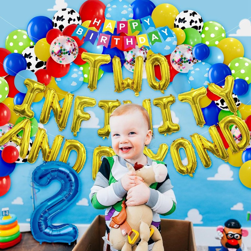 Two Infinity And Beyond Balloons