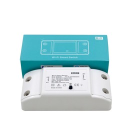 1Pcs WiFi Smart Switch Voice App Remote Control 2200W Load Power Space Saving Smart Relay Switch for Home Appliance