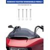 AEEAST 38Pcs Stainless Steel Inner Batwing Fairing Bolt Windshield Trim