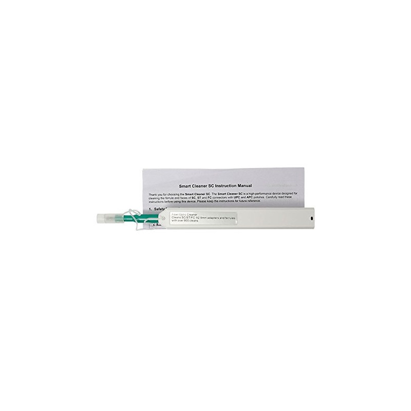 Q-BAIHE One-Click Fiber Optic Connector Cleaner Pen FTTH Connector Cleaning