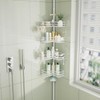 HapiRm Corner Shower Caddy Organizer - Shower Organizer Corner with
