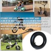 DEHE 90/65-6.5 110/50-6.5 Tire Inner Tube with Angled Valve Stem
