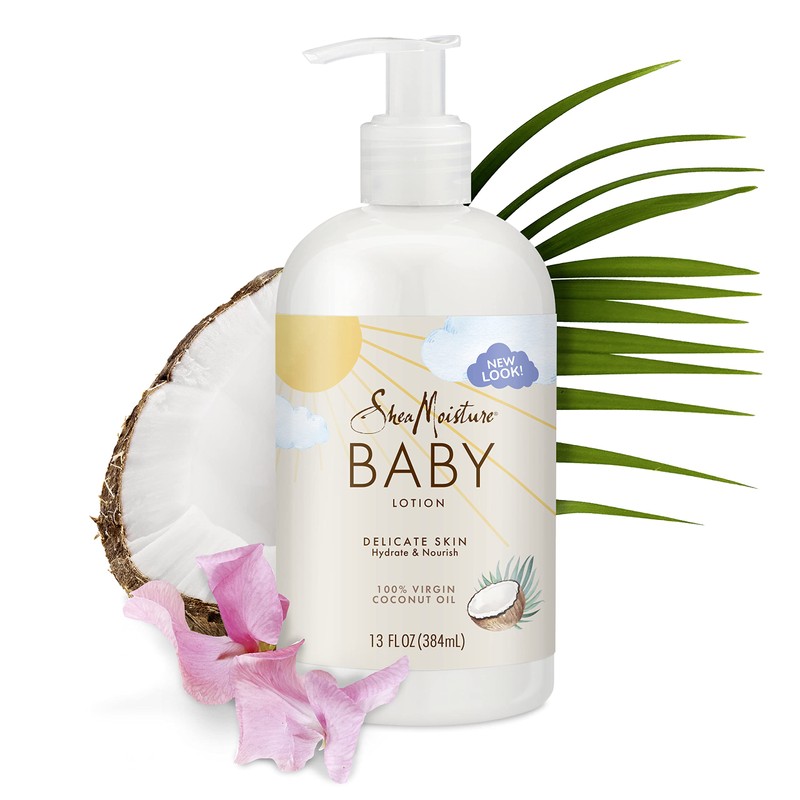 SheaMoisture Baby Lotion for All Skin Types 100% Virgin Coconut