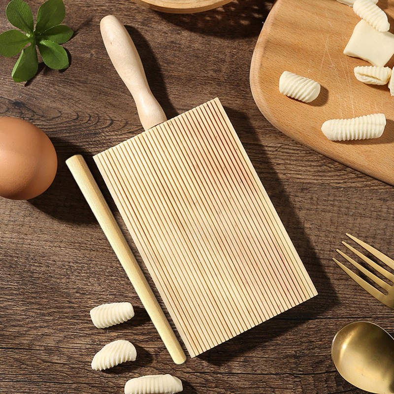 Generic Gnocchi Board at Home Butter Maker Homemade Italian Pasta