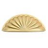 Alzassbg 10 Pack Brushed Gold Cabinet Cup Pulls, 3 Inch(76mm)