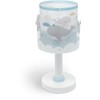 Dalber Children's Table Lamp Bedside Lamp Whale Dreams Blue Animals