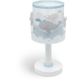 Dalber Children's Table Lamp Bedside Lamp Whale Dreams Blue Animals