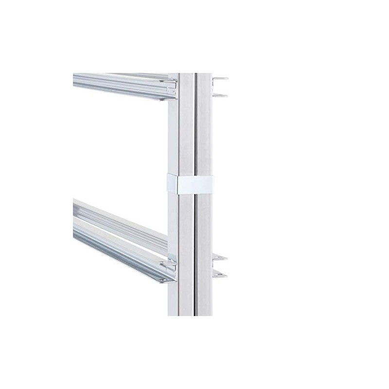 ELFA Container Store Platinum Frame Clips Pkg/4