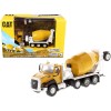 DCD CAT Caterpillar CT660 Day Cab Tractor with McNeilus Bridgemaster Concrete Mixer "Play & Collect!" Series 1/64 Diecast Model