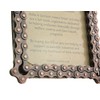 HDmirrorR Shared Earth Recycled Bike Chain Fair Trade Photo Frame