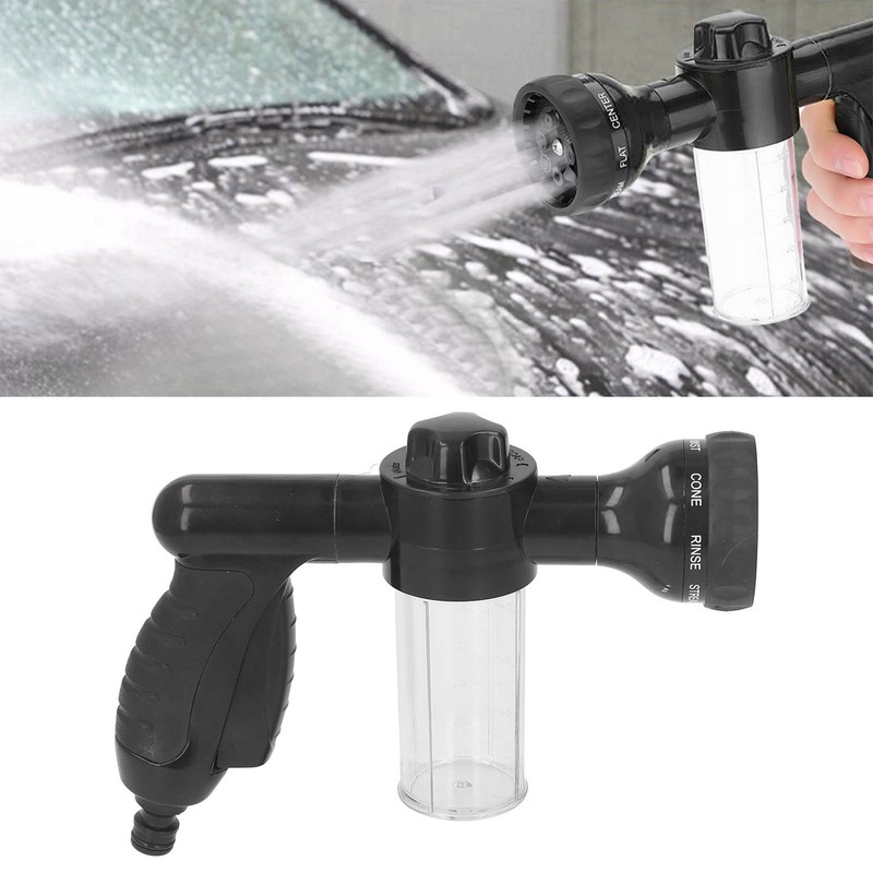 Car Wash Nozzle High Pressure Garden Water Hose Nozzle Foam