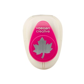 Vaessen Creative Craft Paper Punch Medium, Maple Leaf, for DIY Projects, Scrapbooking and Card Making, Multi-Colour, 7.3 x 5.3 x 5 cm