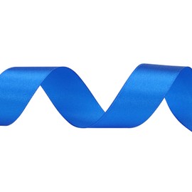 1 inches 50 Yard Blue Satin Ribbon for Gift Wrapping, Wedding, Crafts, Christmas,Easter, Floral, Hair, Invitation Decorations and More