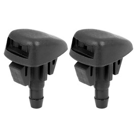 X AUTOHAUX 2pcs KD45-67-510 Car Windshield Wiper Washer Nozzle Spray Jet Replacement for Mazda 3 6 CX-5 CX-9