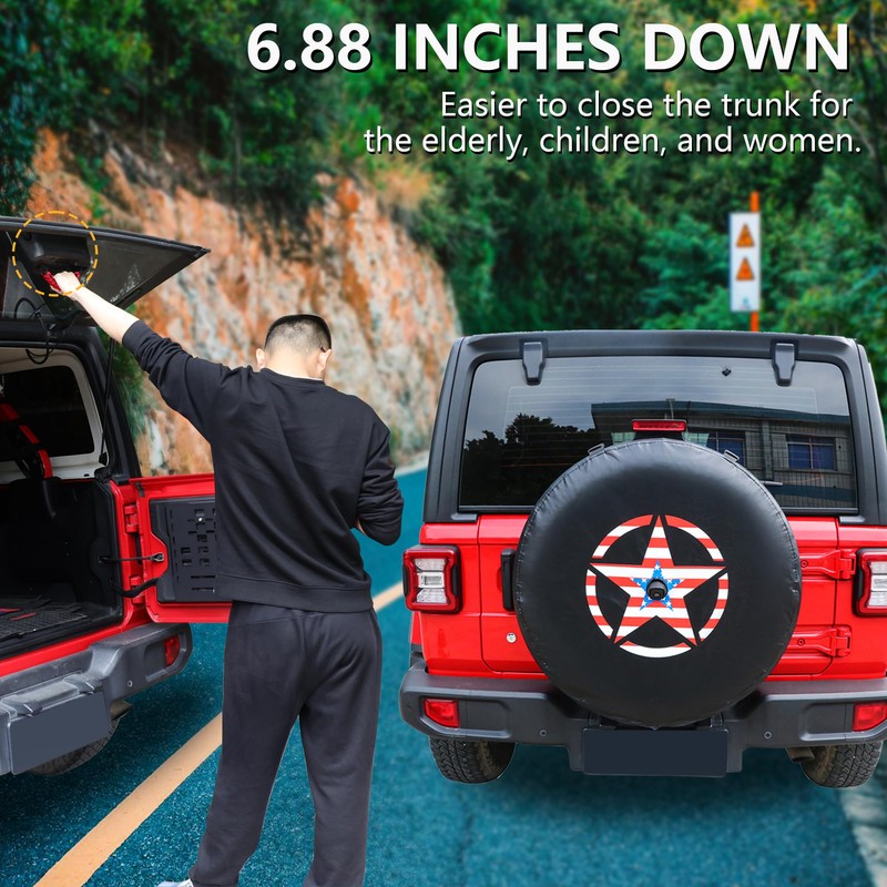 RERPRO Rear Window Grip Handle Grab Handles Compatible with 2018-2024