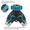2 Way Y Hose Connector for Garden Water Pipe Splitter