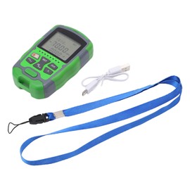 ANKROYU Optic Cable Meter, ABS Optical Fiber Power Meter, Optic Cable Tester Fiber, Optical Power Meter for Detecting Cable Faults(20MW)