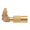 Propane Refill Adapter 9/16 to 1/4 Compact Connection Good Sealing