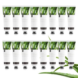 DWDiWen 16PCS Aloe Vera Gel for Face,Hydrating Organic Aloe Vera Gel,Instant Cooling,Refreshing After Sun Care Lotion,Travel Size After Sun Care Lotion for Face and Body,All Skin Types, 1.05 Oz