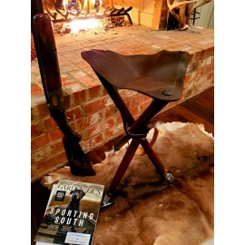 Tripod Leather Stool, Dove Shooting Stool, Orvis, Kevin's, Golf Seat, Golf Chair