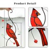 Cute Birds Suncatcher Bird Stained Glass Window Hangings for Window