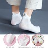 IDNVFY 10 Pairs of Lightweight Mouth Women's Boat Socks, Interesting