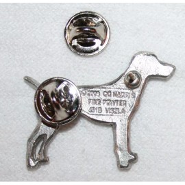 VIZSLA Dog Harris Fine PEWTER PIN Jewelry Art USA Made