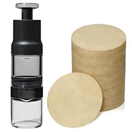 Coffee Filters Compatible with OXO Rapid Brewer Coffee Maker, 600 Pcs Round Unbleached Paper Filters for OXO Portable Manual Compact Travel Coffee Maker