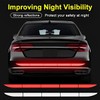 CGEAMDY Universal for Car, Strong Reflective Sticker, Red Strong Reflective