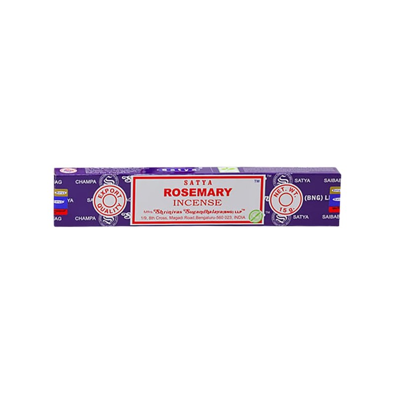 VIE Satya Incense Sticks, 12 Packs x 15g, Rosemary