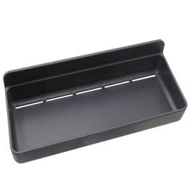 High Logic 32587 TQOOL Resin Shelf, Magnetic Box, Black, 1 Piece